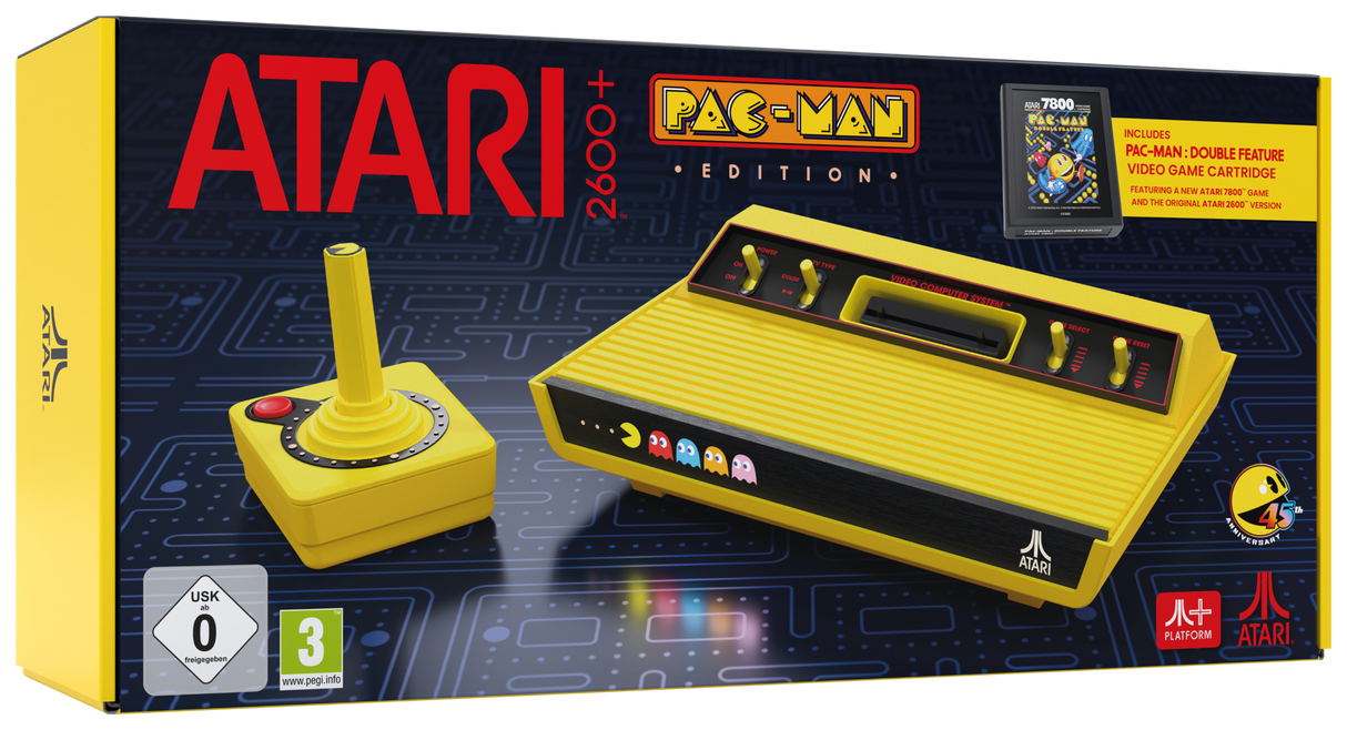 Atari 2600+ Pac-Man Anniversary Edition Console NEW AND SEALED - FREE SHIPPING