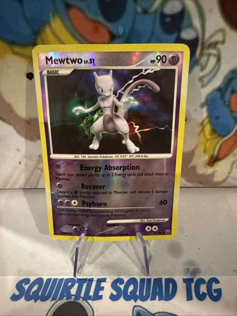 Mewtwo #9 Pokemon Majestic Dawn HP/Damaged | eBay