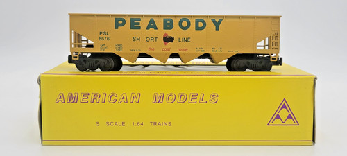 Tolva de carbón Peabody Four Bay American Models calibre S #8676 - nueva en caja | Zustand: New