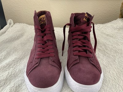 Nike SB Zoom Blazer Men s Mid Premium SB / Maroon | Size 9 New
