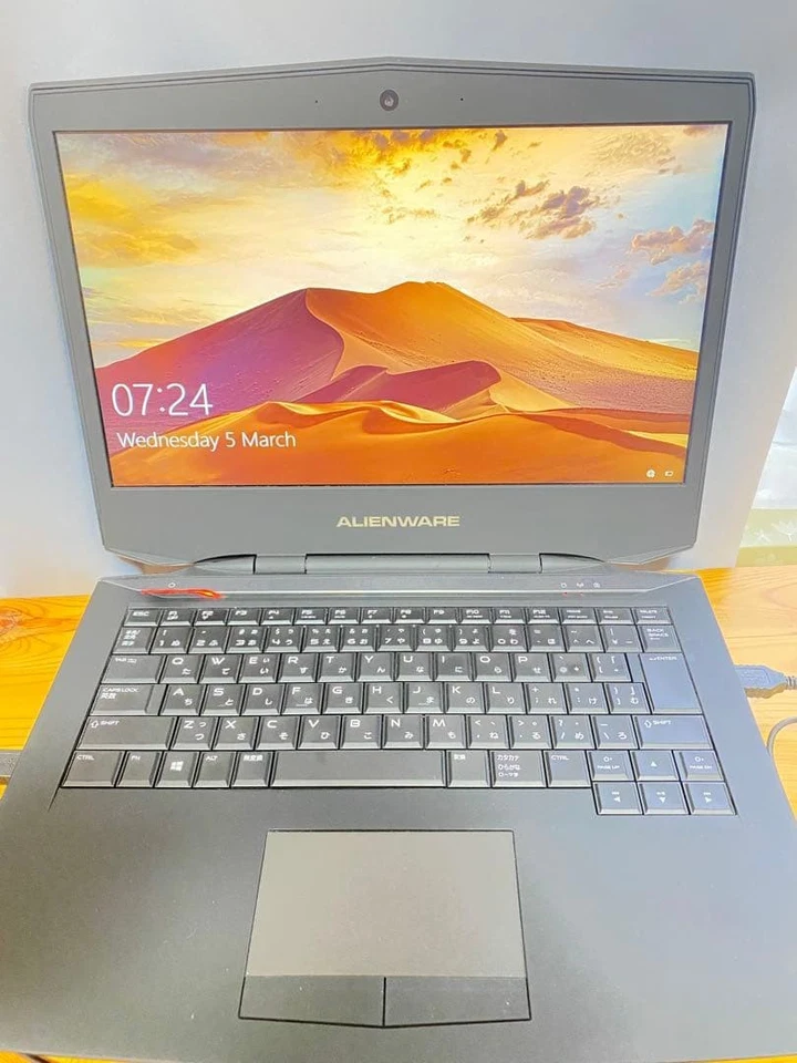 Alienware Gaming Laptop High Resolution Display Backlit Keyboard Windows OS - Image 2 of 4