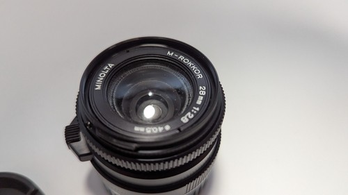 【AS-IS】 Minolta M-Rokkor 28mm f/2.8 Lens For CL CLE Leica M Mount from... - Picture 9 of 20