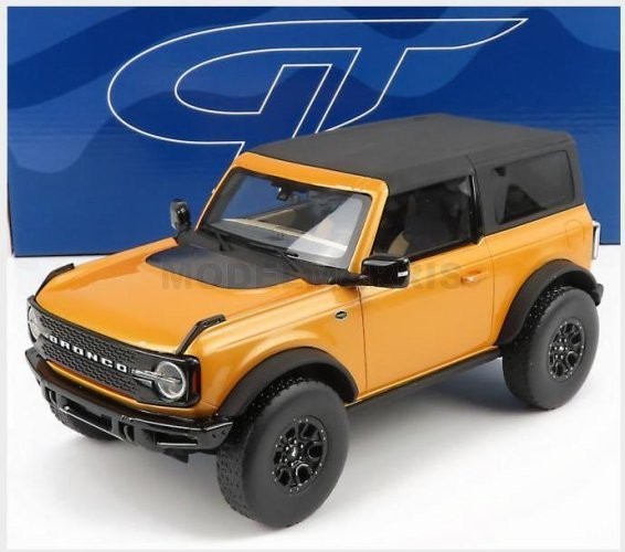 Gt-Spirit US044 Ford USA - Bronco Wildtrack 2021 - Gelb Mit Schwarz - 1/18-image