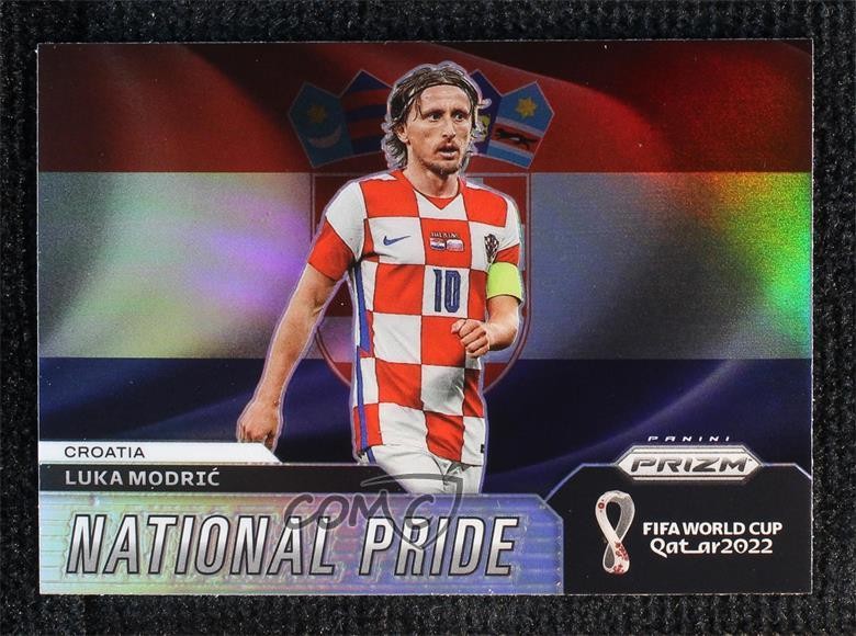 2022 Panini Prizm World Cup Qatar National Pride Luka Modric #6 15qg