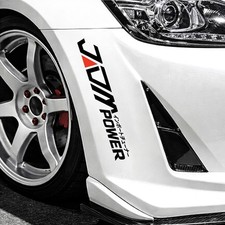 Jdm Power Vinyl Decal Sticker Japanese Performance Racing Style Fender Graphic