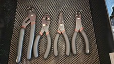 Craftsman Laminated Plier Set Usa 4pc 45750 45753 45755 45758 Usa