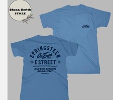 Maglietta Bruce Springsteen On Tour 2025 Milano Concerto Italia il 30 giugno e 3 luglio
