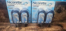 Nicorette LozengeCoated Nicotine Stop Smoking Aid - 2mg, 80Ct Lot Of 2 Exp 2/26