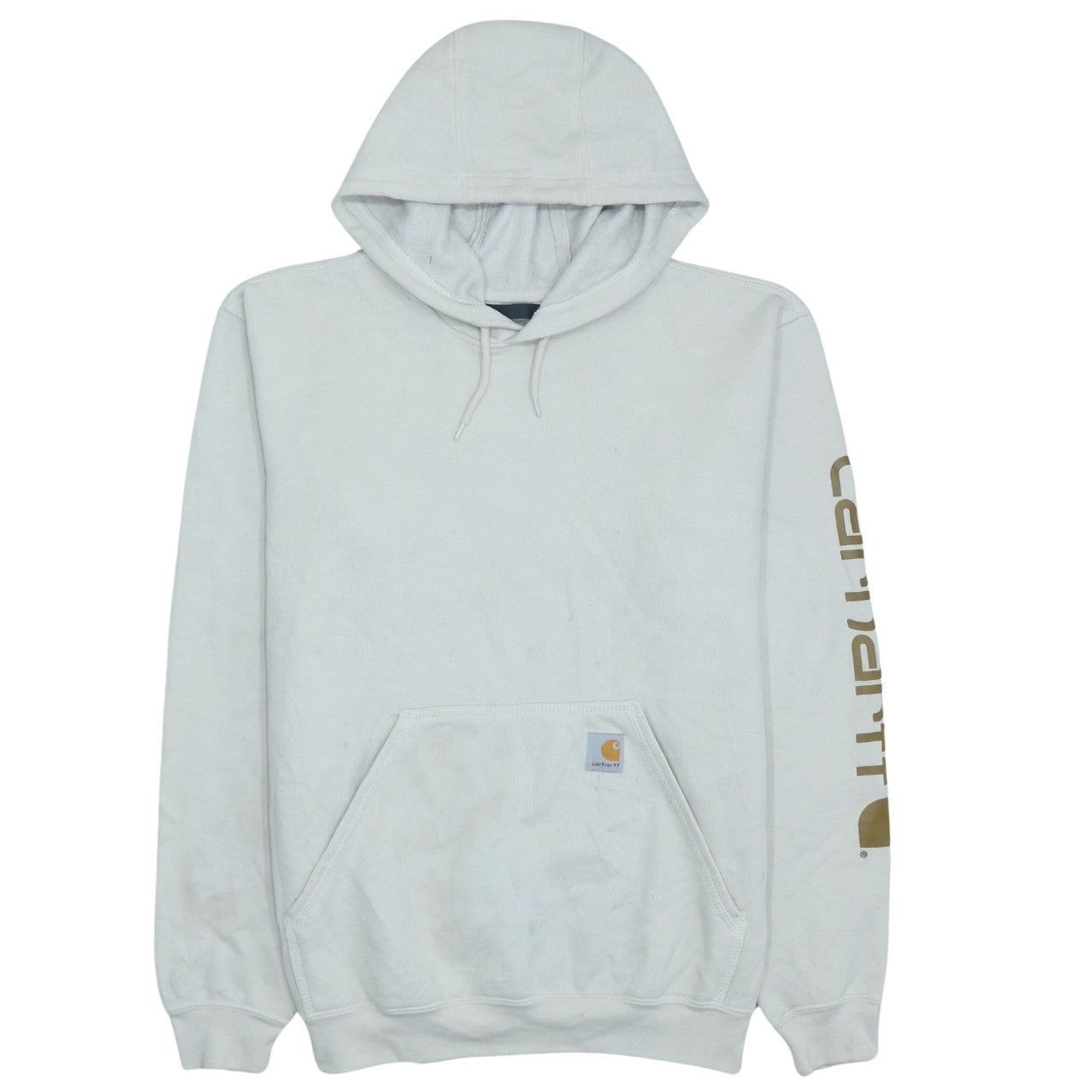 Carhartt Grey Hoodie Mens S