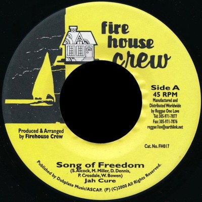 Jah Cure - Song Of Freedom, 7'', (Vinyl)