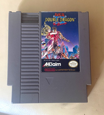 Acclaim Double Dragon II: The Revenge Nintendo NES Game Cartridge Tested!
