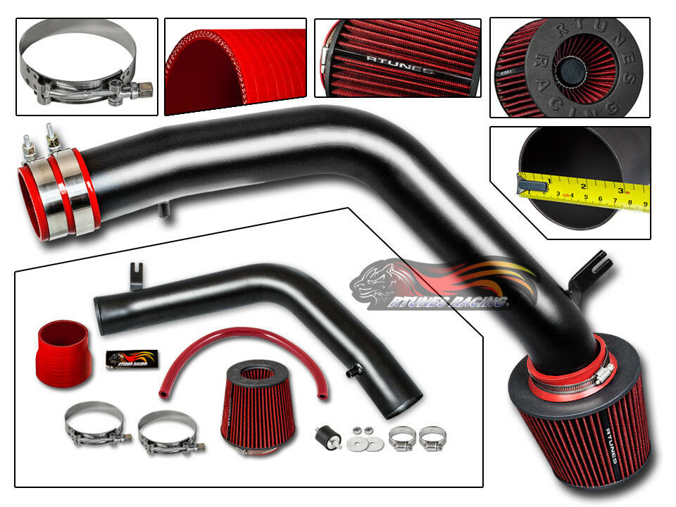 RTunes V2 For Acura 2004-2008 TL 3.2L Base V6 Cold Air Intake System +Filter