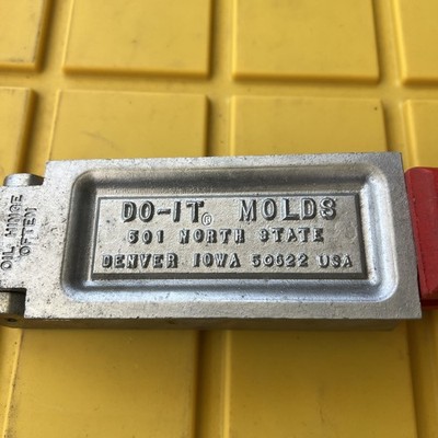 New Do It No Snag Sinker Mold - 5 sizes 3/8,1/2,5/8,7/8,1oz 1124