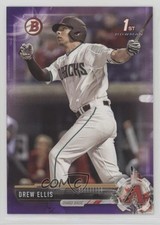 2017 Bowman Draft Purple 207/250 Drew Ellis #BD-158 f0v