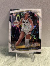 2025 Panini Prizm WNBA - Angel Reese #92 White Seismic Prizm