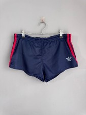 Vintage Adidas 80s Sprinter Running Shorts Made in West Germany, Size XS