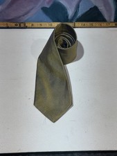 BROOKS BROTHERS Silk Tie Beautiful Chameleon Gold ~ Made In USA