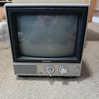 Panasonic CTC 1016 10 Portable Color CRT TV 1985 Untested No Cord