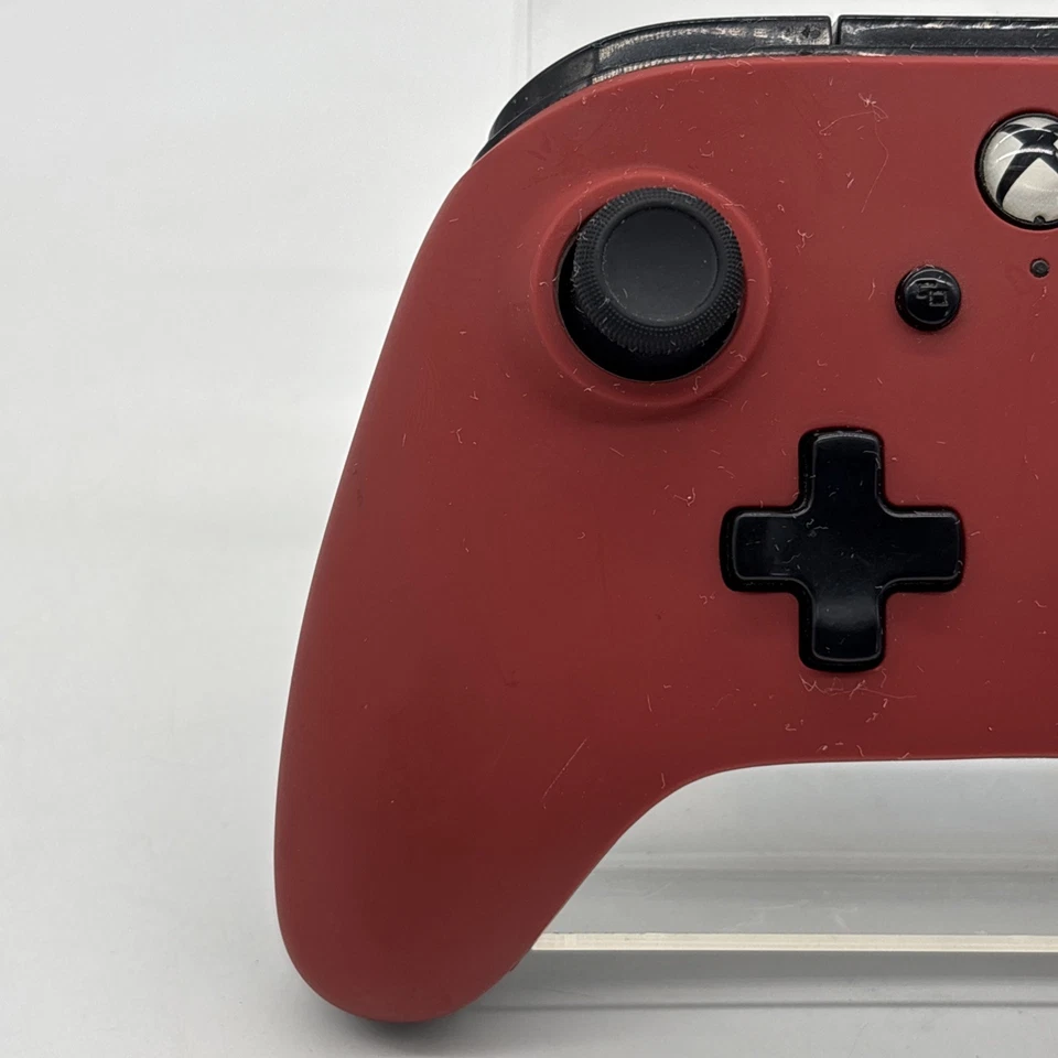 Power A Controller 1511648-01 Red Wired Xbox One Controller - Working  - Image 2 of 4