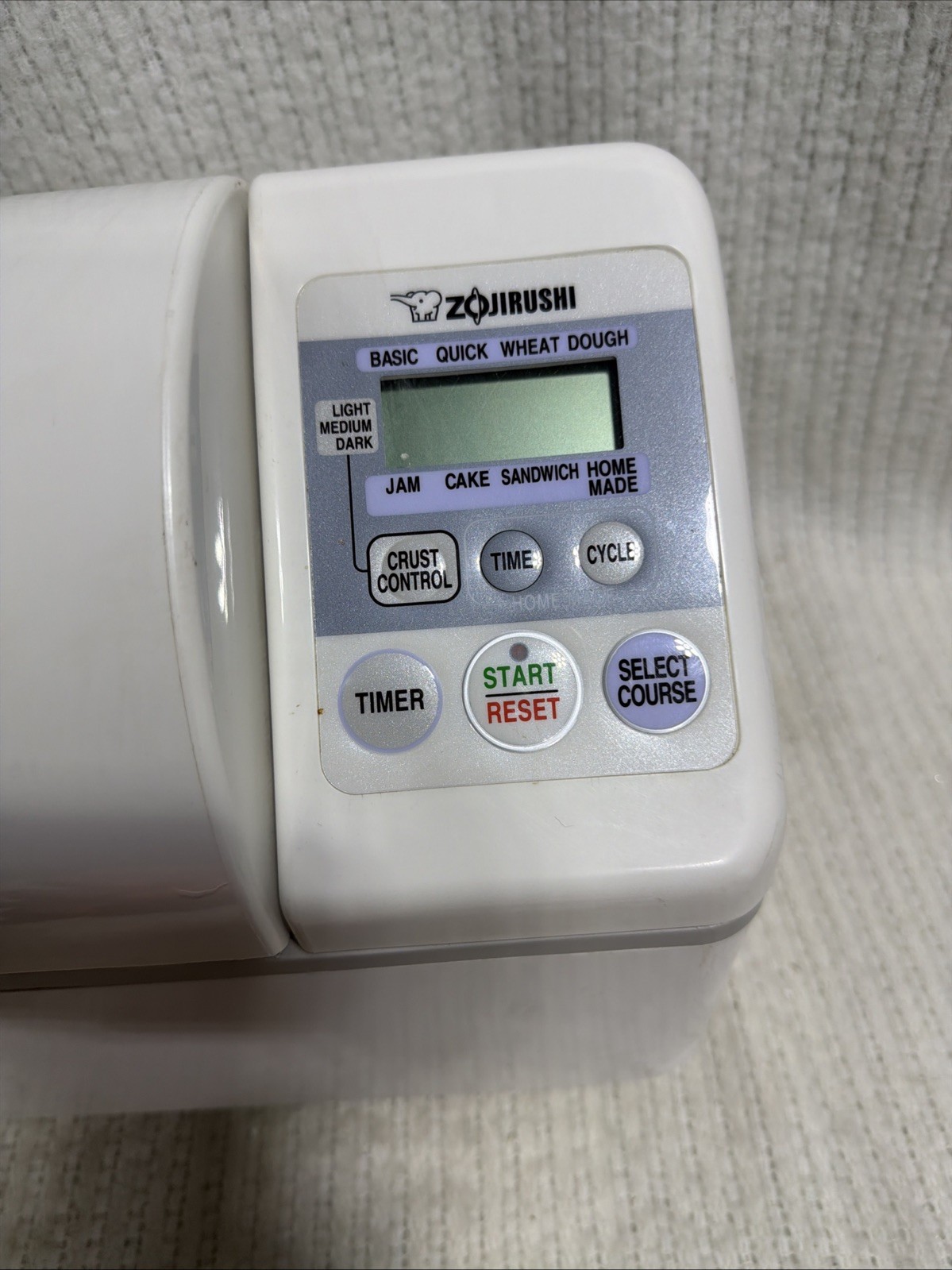 Zojirushi Home Bakery BBCC-V20 Bread Maker Machine 2lb Double Paddle