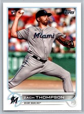 2022 Topps Zach Thompson   RC Rookie 227