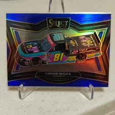 CONNOR MOSACK 2025 SELECT RACING NASCAR PIT ROAD #193 BLUE PRIZM 096/175