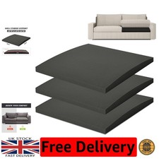 Comfort-Enhancing Sofa Cushion Support: Curved Foam for Instant Repair - 3 Pack