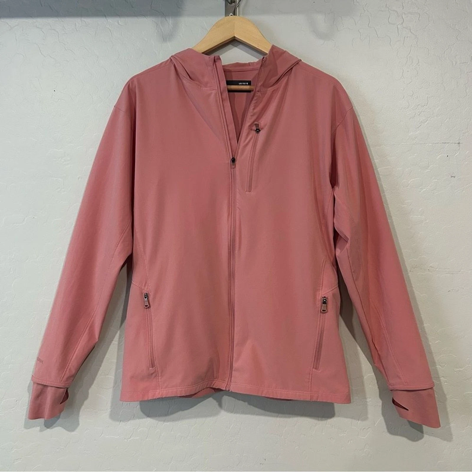 Under Armour Storm ColdGear Hooded Jacket Dusty Rose Pink Women’s Large