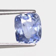 Top Lustrous 100% Natural Blue Sapphire Loose Cushion 7x6 mm Gemstone 1.93 Ct