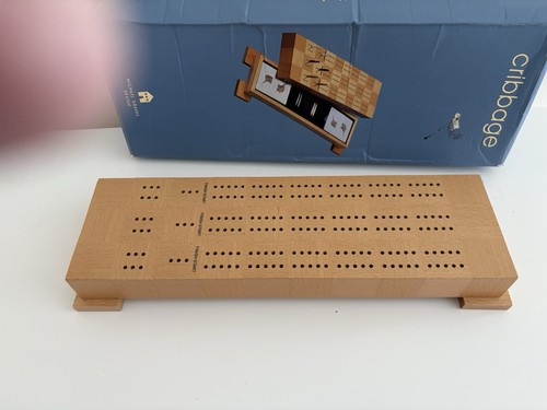 Michael Graves Cribbage Game 1999 Wood Vintage - Picture 7 of 9