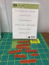 Stampin up sweet essentials bride groom wedding baby Christmas congratulations