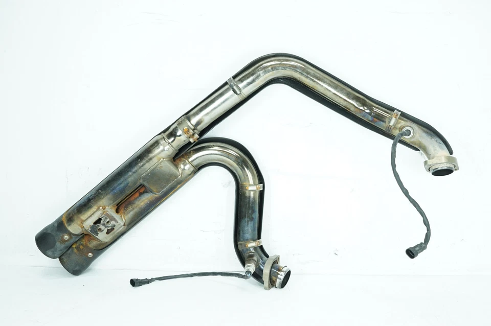 Harley-Davidson Dyna Street Bob 2006 FXDBI sistema de escape tubo de cabezal COBRA Foto 2 de 4