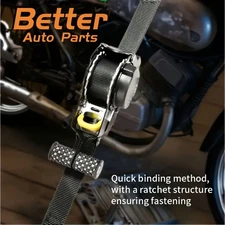 Automatic Retractable Ratchet Tie Downs - Heavy Duty for Cargo Securing