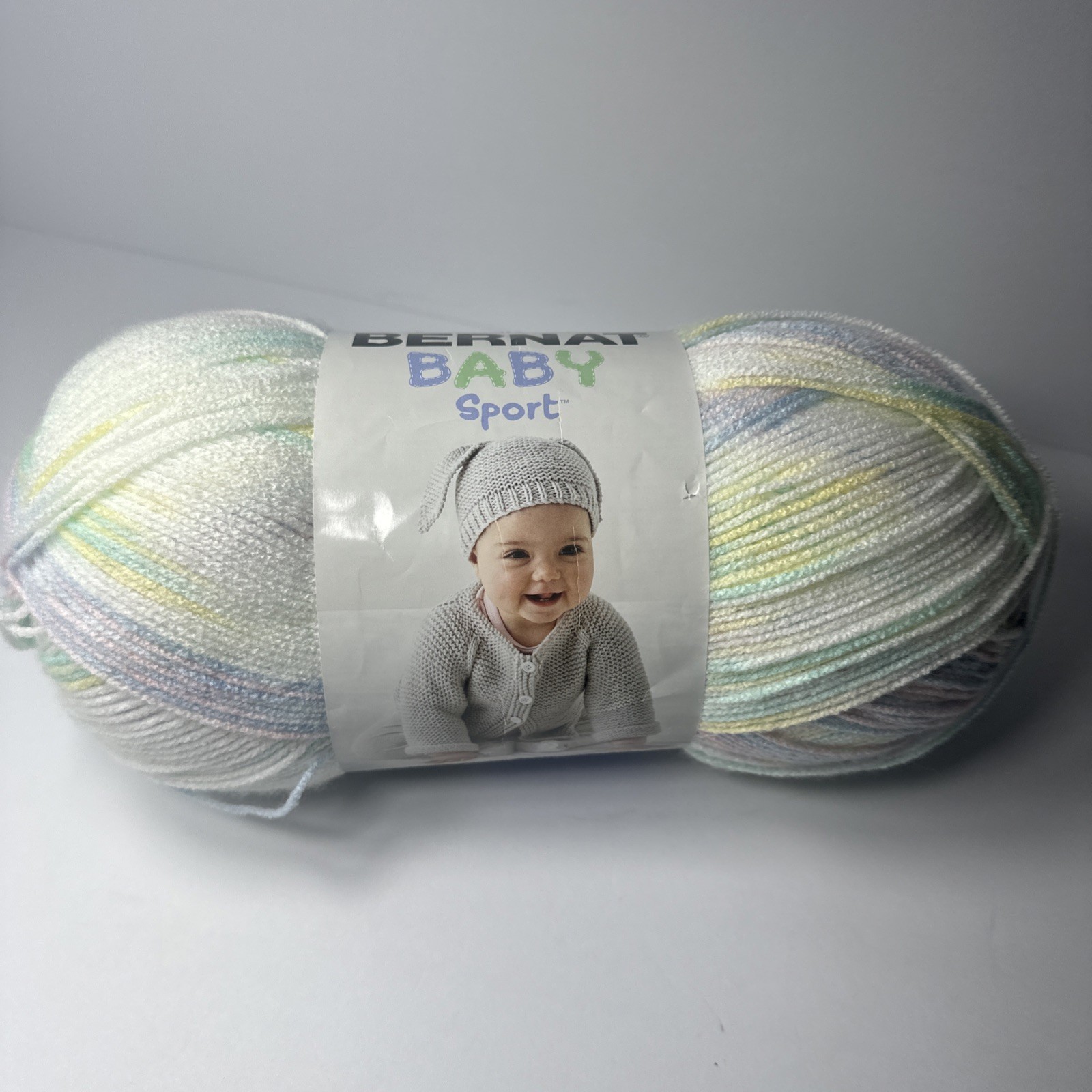 Yarnspirations Bernat Baby sport 8.5oz 100% Acrylic Baby Baby Ombre