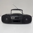 VTG 90's SONY CFD-8 Boombox CD AM/FM Radio Cassette Player/Record Tested Works