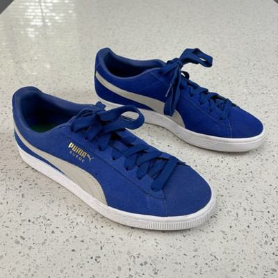 PUMA Suede Classic Blue men's sneakers size 8