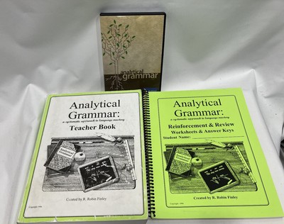 Analytical Grammar Set Teacher,  Worksheets/Key, DVDs R. Robin Finley