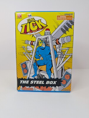 Bandai 1995 Fox Kids Network The Tick The Steel Box  NIB
