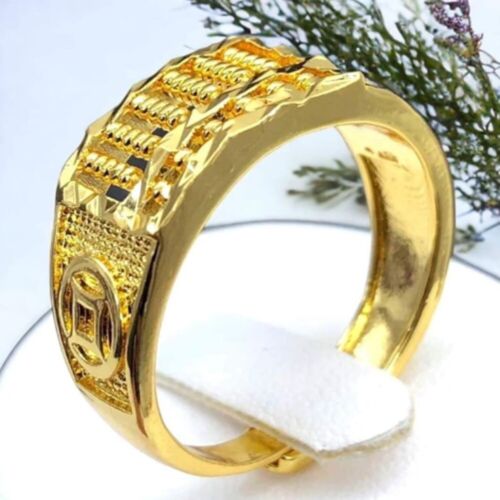 Anello Prosperità Abaco Cerchio Regolabile Gioielli Regalo Donna Uomo Festa Matrimonio - Foto 4 di 13