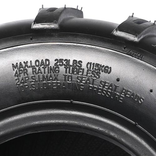 8 inch 18x9.5-8 18x9.50-8 Rear Back Tyre For Lawn Mower Go Kart Quad Buggy ATV - Picture 4 of 6