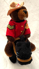 Royal Canadian Mounted Police RCMP Sgt Bucky Beaver on Horse