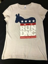 Collectors Item: 2012 DEMOCRATIC CONVENTION T-SHIRT - Ladies Small