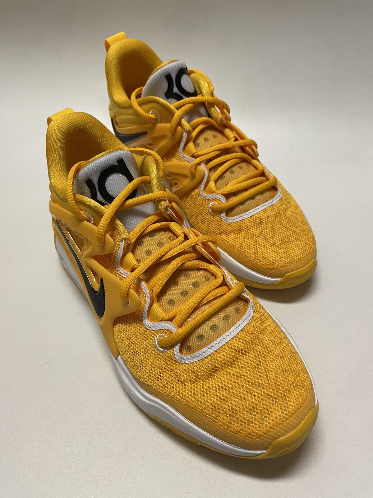 Nike KD15 TB Kevin Durant Basketball Shoes University Gold DX6648701