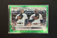 2022 Update Byron Buxton Carlos Correa Green Ice Stars Collide US230 /499