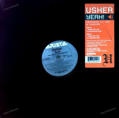Usher Featuring Lil' Jon & Ludacris - Yeah! Maxi (VG/VG) .*