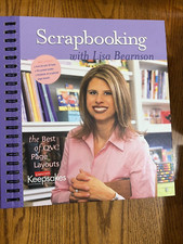 Scrapbooking with Lisa Bearnson Book QVC Page Layouts Creating Keepsakes w/ CD