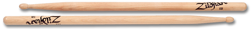 ZILDJIAN Hickory Wood Tip 5BWN Paar Drumsticks 3590₽