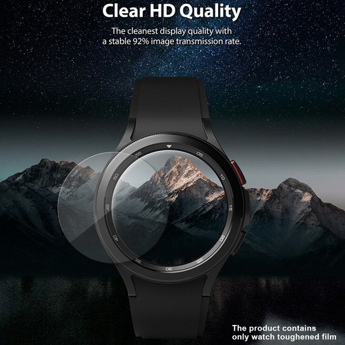 2 4 6 Tempered Glass Screen Protector Fits Samsung Galaxy Watch 41 42 45 46mm Ebay