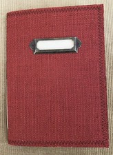 Handmade Upholstery Fabric Junk Journal/Unique/Craft/Journal/Scrapbook