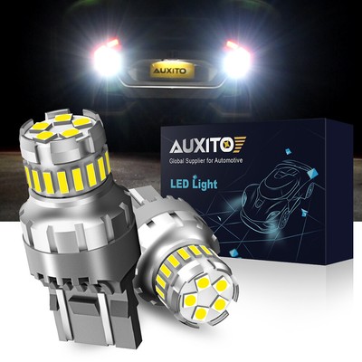 7440 7443 7444 W21W LED Backup Reverse Light Bulbs Back Up Super Bright White US